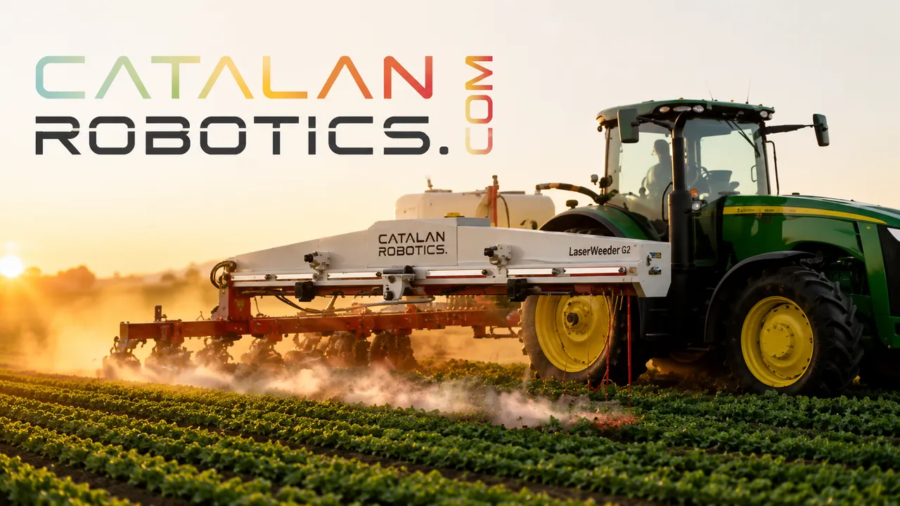 Els làsers desplacen els herbicides: les granges es robotitzen